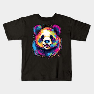 Panda Smiling Kids T-Shirt